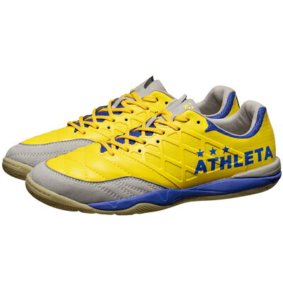 【ATHLETA】アスレタ　フットサルシューズ Teo ID テオ ID　11021-20 2026年モデル Autumn Winter Collection 2026 クッション性、安定性、フィット性がハイレベルで共存した トッププレイヤーからの支持も厚いアスレタフットサルハイスペックモデル よりミニマルで高効率な形状に改良された 「ナチュラルモーションレース」対応のGRID SHELL2.0と、 伸びを抑制しつつ柔軟性のあるメッシュ素材のコンビネーション。 つま先にはフットサルに適した、柔らかく軽量な マイクロファイバー人工皮革を使用。 つま先ガードの形状とステッチワークも進化させ、 耐久性とボールタッチの向上を追及しました。 ミッドソール後足部に配置されたスタビライザーがカカトのブレを抑制し、 屈曲性とグリップ性に優れクイックな動きを可能にする ソール設計に安定感をもたらします。 かかとの収まるエリアにはシンセティックヌバック素材を採用。 かかと全体を柔らかく包むと同時に、 素材自体の高いグリップ性能がプレー時の足のブレを抑制します。 ・アッパー：マイクロファイバー×合成樹脂×合成繊維 ・アウトソール：インドアタイプ ・インソール：取替え中敷（グリップタイプ） ・Weight:235g(26.0cm) 商品は実販売と在庫を共有しているため、 在庫更新のタイミングにより、 在庫切れの場合やむをえず キャンセルさせていただく可能性があります 「evidence」 メーカー希望小売価格はメーカー商品タグに基づいて掲載しています【ATHLETA】アスレタ　Teo ID　[ テオ ID ] アスレタ　フットサルシューズ 【ATHLETA】アスレタ　フットサルシューズ Teo IDテオ ID　11021 クッション性、安定性、フィット性がハイレベルで共存した トッププレイヤーからの支持も厚いアスレタフットサルハイスペックモデル よりミニマルで高効率な形状に改良された 「ナチュラルモーションレース」対応のGRID SHELL2.0と、 伸びを抑制しつつ柔軟性のあるメッシュ素材のコンビネーション。 つま先にはフットサルに適した、柔らかく軽量な マイクロファイバー人工皮革を使用。 つま先ガードの形状とステッチワークも進化させ、 耐久性とボールタッチの向上を追及しました。 ミッドソール後足部に配置されたスタビライザーがカカトのブレを抑制し、 屈曲性とグリップ性に優れクイックな動きを可能にする ソール設計に安定感をもたらします。 かかとの収まるエリアにはシンセティックヌバック素材を採用。 かかと全体を柔らかく包むと同時に、 素材自体の高いグリップ性能がプレー時の足のブレを抑制します。 ・アッパー：マイクロファイバー×合成樹脂×合成繊維 ・アウトソール：インドアタイプ ・インソール：取替え中敷（グリップタイプ） ・Weight:235g(26.0cm)