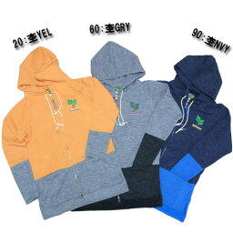 [ SALE ]【athleta】アスレタ 裏起毛 天竺 バイカラーZIP パーカー 【レディース】