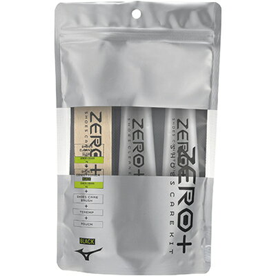 【MIZUNO】ミズノ ZERO+ シューズケアキット 【 ブラック 】【 レモングラス 】