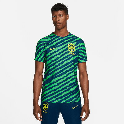 ナイキ ブラジル代表【NIKE】ナイキ ブラジル代表 CBF DF S/S トップ PM プラクティスウェア