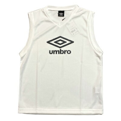 【umbro】アンブロ TRジュニア用 ノースリーブプラシャツ (V首)