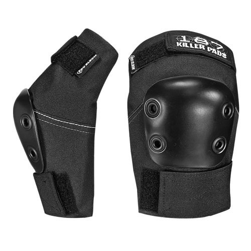 187KILLERPADS 【PRO ELBOW】 Black 黒 Ssize 正規 スケートボード プロテクター 肘(ヒジ) インラインスケート ローラーブレード