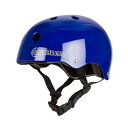 スケートボード専用のセーフティブランド ◆モデル◆　PRO SKATE HELMET ◆カラー◆　ROYAL BLUE ◆サイズ◆　L （約58〜60cm） ◆定　価◆　￥6500−（税抜） ◆その他◆　新品・未使用・正規品。 ◆商品情報◆　 厚みがあり、帽体が縦長でないので、隙間のないフィット感。 インナーも質感が良く、額の部分に取り外し可能なジャージ付きで汗や皮脂で汚れた時に洗えます。