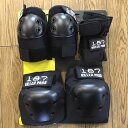 187KILLERPADS 【SIX PACK】 BLACK XSsize 正規 スケートボード プロテクター 手首 肘 膝 ヒジ ヒザ インラインスケート ロ...