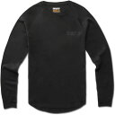 THIRTYTWO サーティーツー 32 2024 【RIDELITE MERINO L/S SHIRT】 BLACK Msize 正規品 スノーボード ファー...