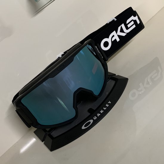 OAKLEY オークリー 【LINE MINER L/Factry Pilot Black】 Prizm Sapphire Iridium 日本正規品 スノーボード スキー ゴーグル 平面レンズ プリズムレンズ ラインマイナー