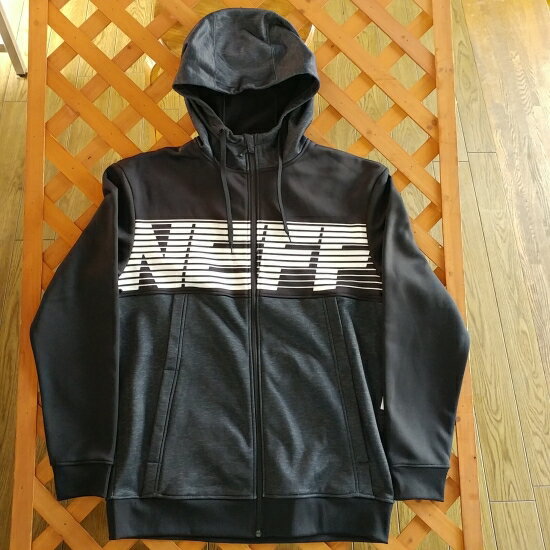 NEFF ネフ 【FLINT SHREDDER】 BLACK 黒 US-M 正規品 トップス スノーボード 防風撥水ソフトシェル ジップフーディー