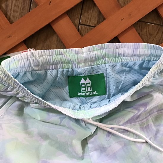 INHABITANT インハビタント 【Boat Womans Dry Shorts】 BLUE Lsize 正規品 ウォータースポーツ 吸汗速乾素材 ドライパンツ UVカット