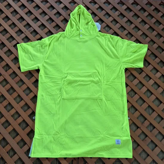 Rakuten - FRUITION フリューション 【マイクロファイバーポンチョ】 NEON YELLOW 正規品 マイクロファイバー レトロ お着替えポンチョ ウォータースポーツ サーフィン