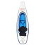 JetOceanSport 【SURF KAYAK 270】 BLUE 青/白 正規品 ウォータースポーツ インフレータブルカヤック パドル付きフルセット 折りたためて専用バックに入ります カヤック