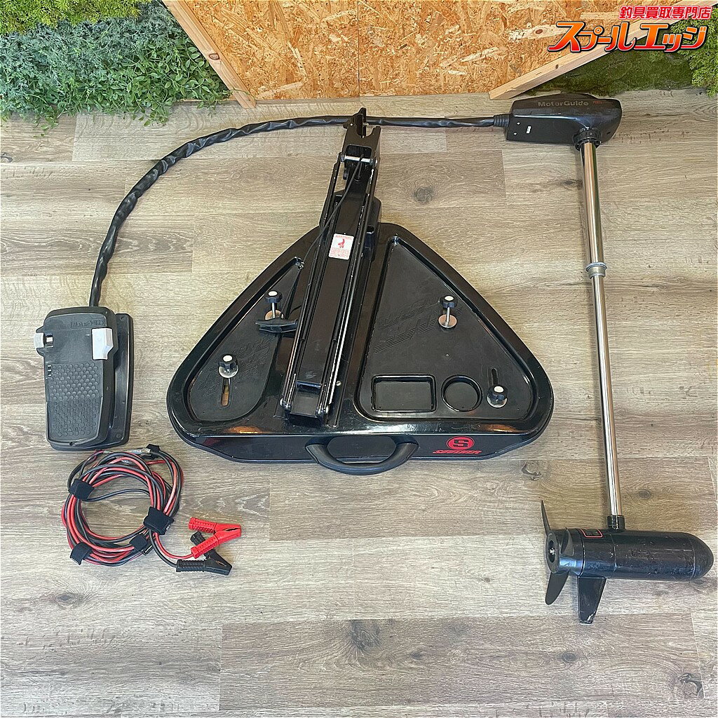 樂天商城 - 【中古】店頭受取のみ モーターガイド F43V パワープラス サウザーFRPショートデッキ&モーターガイド07ショートマウント付