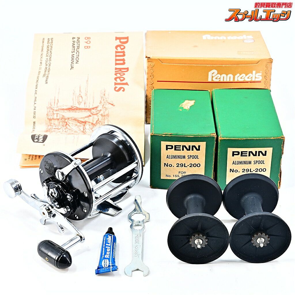 Rakuten - 【中古】 ペン ビーチマスター No.155L 替えスプール2個付 PENN BEACH MASTER m45426