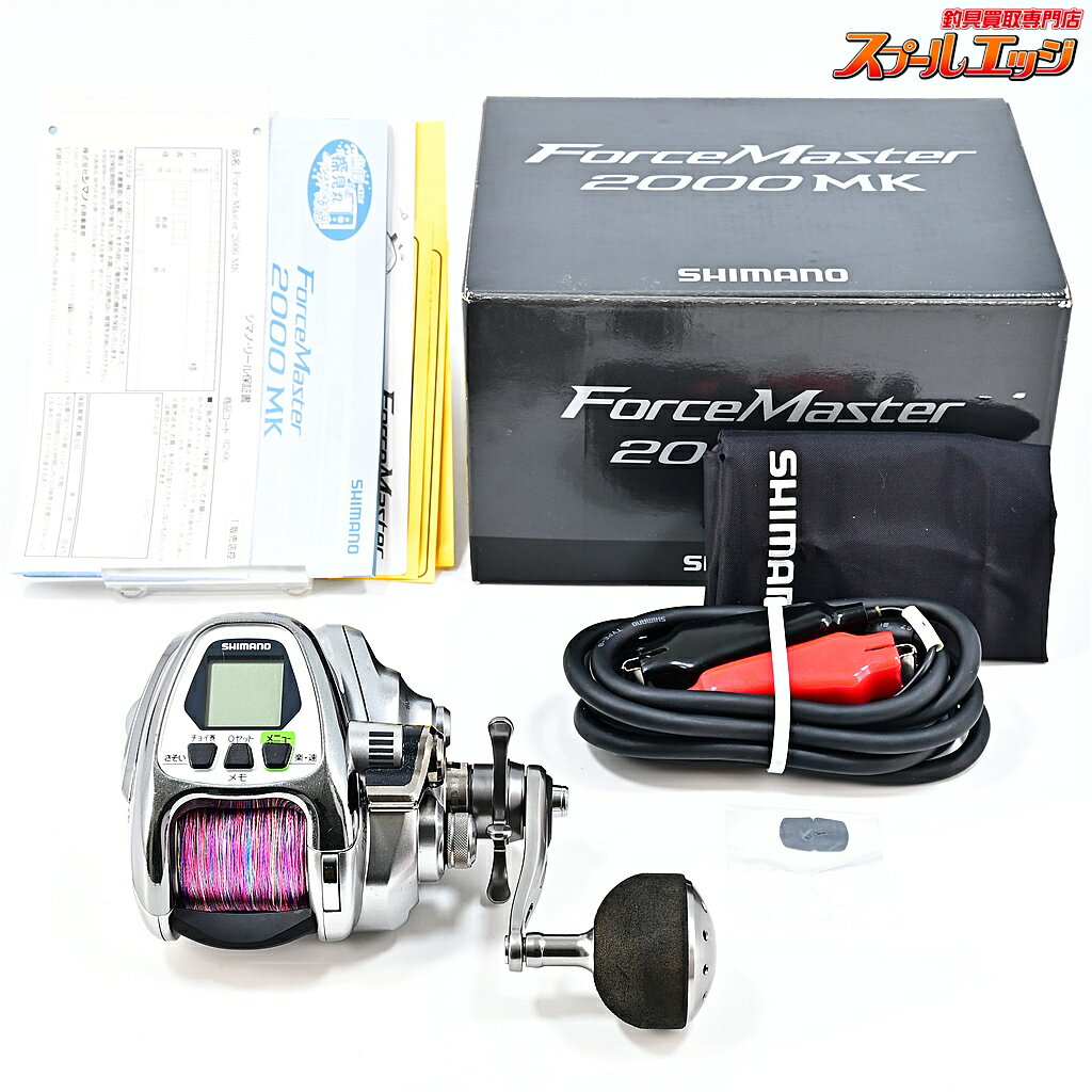 樂天商城 - 【中古】 シマノ 12フォースマスター 2000MK 使用距離12.4km 使用40.5時間 SHIMANO FORCE MASTER m45472