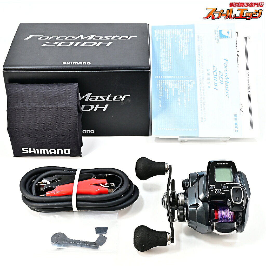  シマノ 22フォースマスター 201DH 使用距離27km 使用73.5時間 SHIMANO ForceMaster m45963