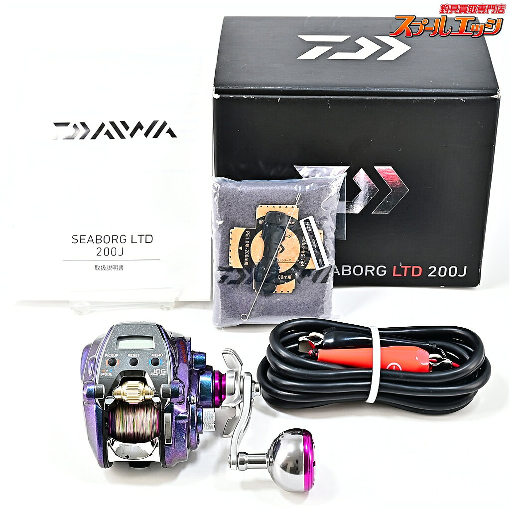 【中古】 ダイワ 17シーボーグ LTD 200J 使用距離67.3km 使用137時間 DAIWA SEABORG LIMITED LTD m46458