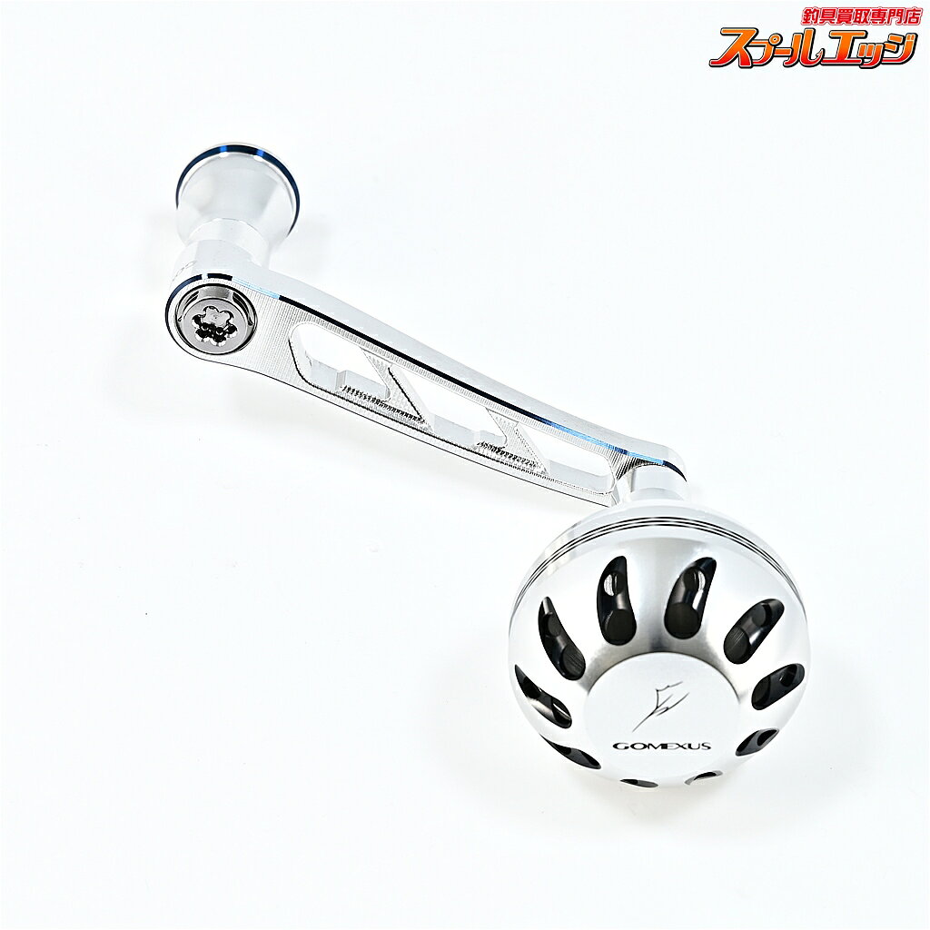【中古】 ゴメクサス 63mm超々ジュラルミン製ハンドル チタンパワーノブ シマノ左右用 一体構造 Gomexus m46523