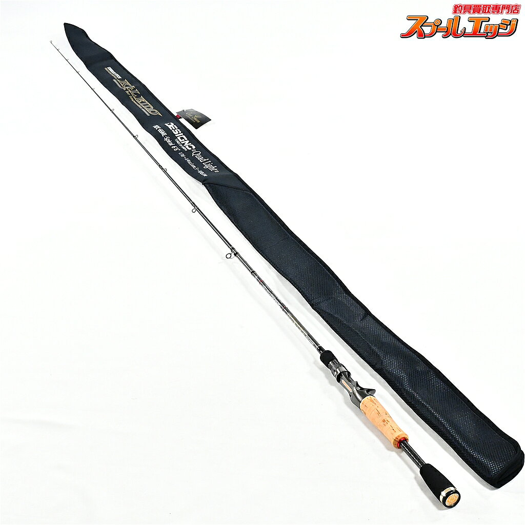 【中古】 エバーグリーン カレイド デジーノ クォッドライト TKDC-66ML-スパイラル spiral EVERGREEN KALEIDO DESIGNO ブラックバス