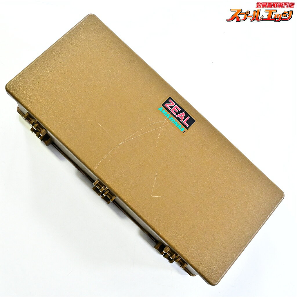 【中古】 ズイール アマゾンボックス 両開き ブラウン サイズ44x19x13cm ZEAL AMAZON BOX