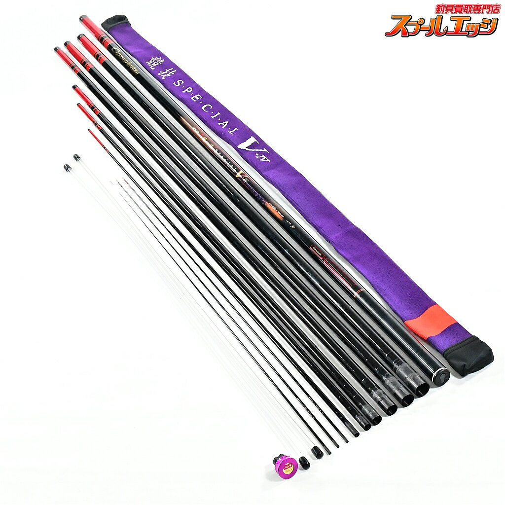 Rakuten - 【中古】 がまかつ がま鮎 競技スペシャル V4 V-IV 引抜早瀬 90 穂先2本付 GAMAKATU GAMAAYU KYOGI-SPECIAL アユ
