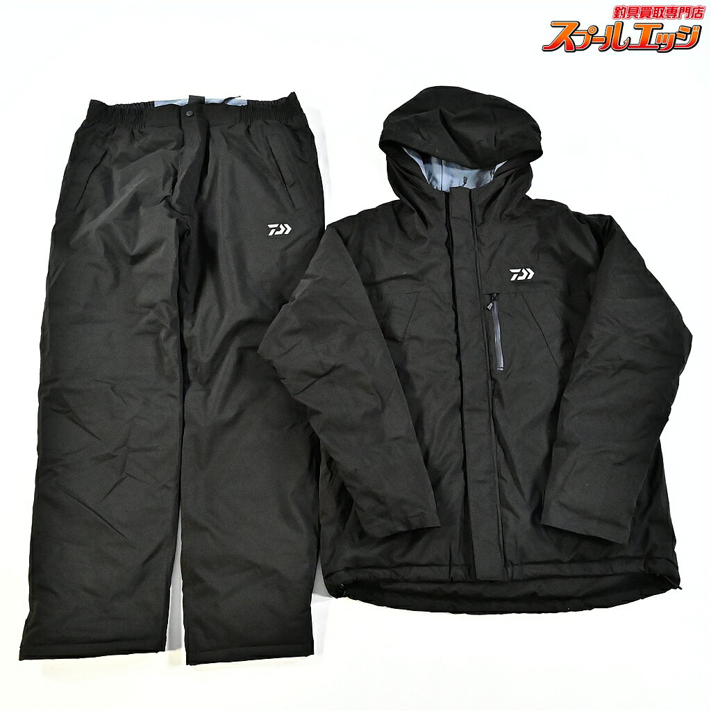 Rakuten - 【中古】 ダイワ レインマックス ウインタースーツ DW-3523 ブラック 上下セット サイズアジアL DAIWA