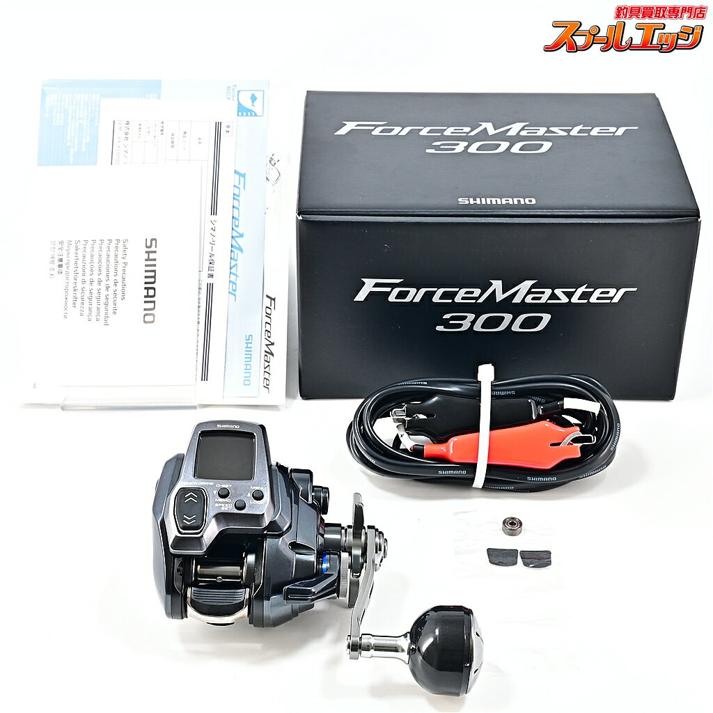 樂天商城 - 【中古】 シマノ 25フォースマスター 300 使用距離5.8km 使用9.5時間 SHIMANO FORCE MASTER m43662