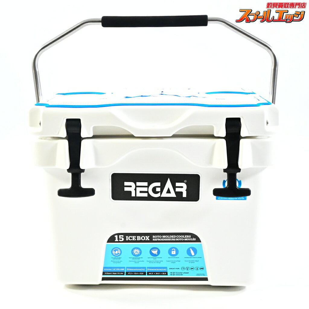 Rakuten - 【中古】 シーデックxリガーマリン クーラーボックス 15L 重量5.2kg 外寸法W45xL34xH33cm 内寸法W30xL23.5xH25cm