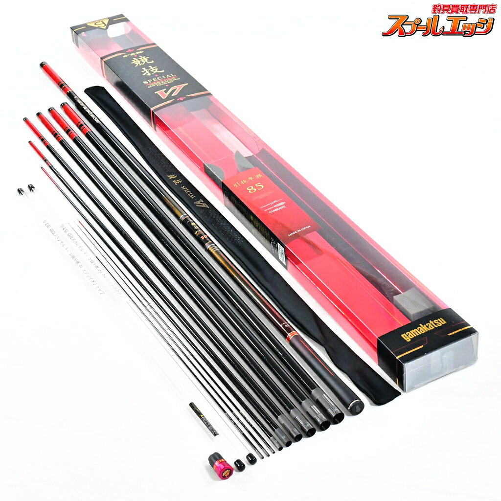 Rakuten - 【中古】 がまかつ がま鮎 競技スペシャル V7 早抜 急瀬 85 替穂2本付 GAMAKATSU GAMAAYU KYOUGI SPECIAL V7