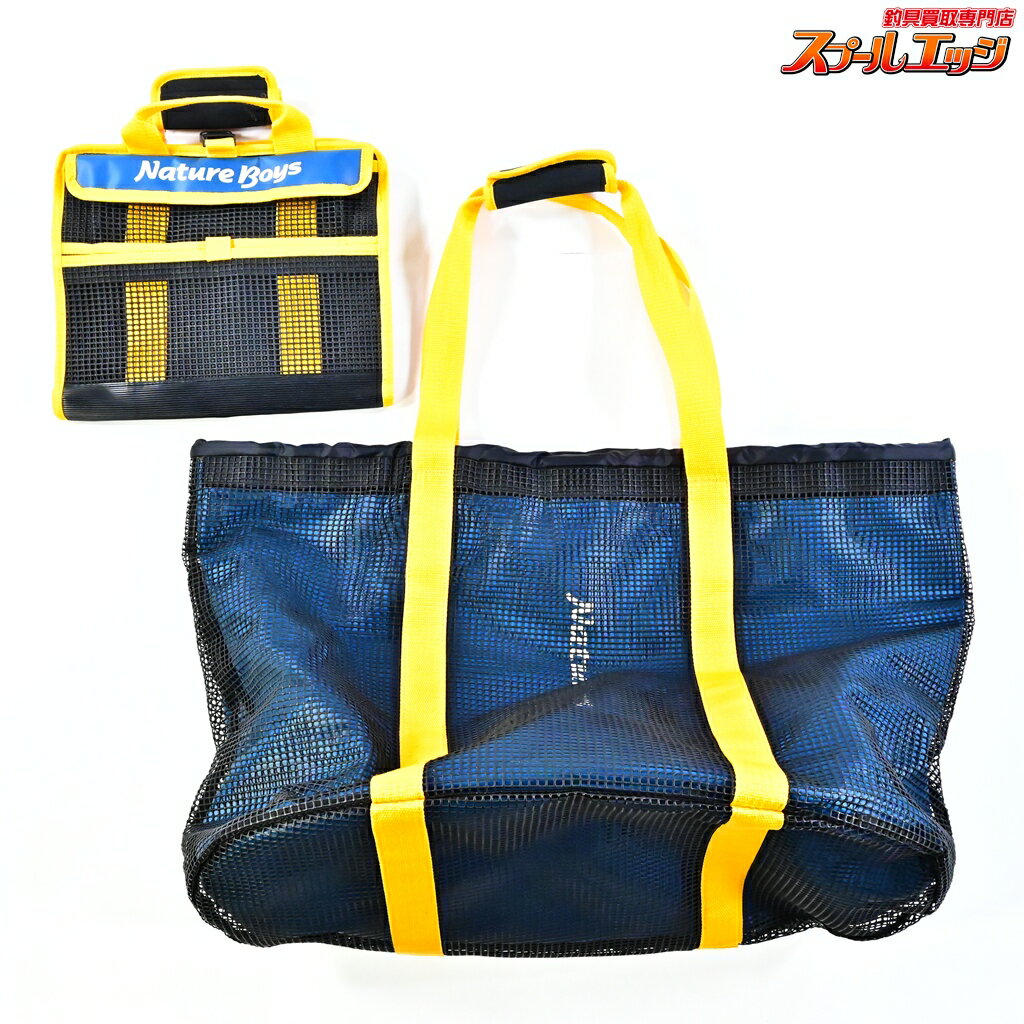 Rakuten - 【中古】 ネイチャーボーイズ オーシャンスプラッシュ 2WAYキャリーバッグ&ジグホルダーケース ネイビー イエローセット