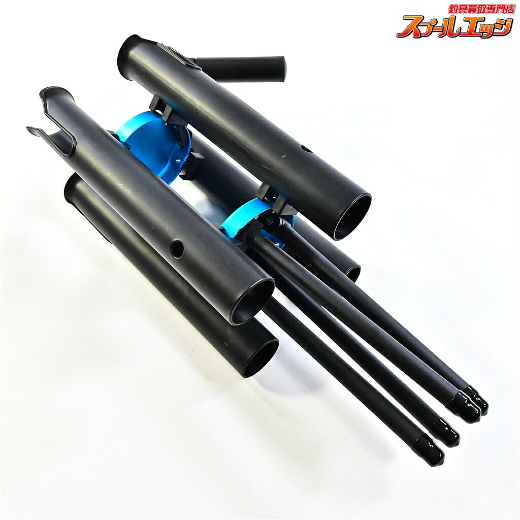 Rakuten - 【中古】 ムカイフィッシング スポットフォー 4本ロッドスタンド 有頂天ブルーブラック MUKAI ROD-STAND SPOT-4