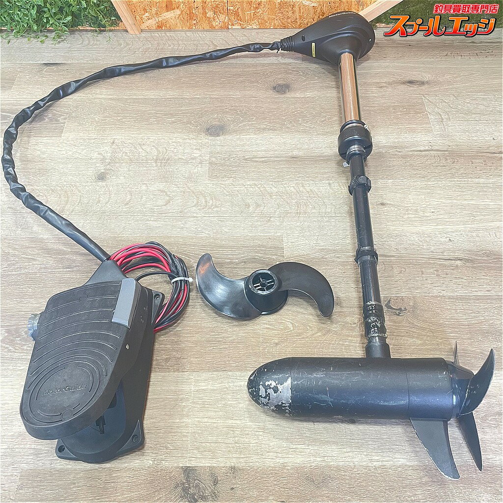 Rakuten - 【中古】店頭受取のみ モーターガイド X5デジタル 80LBS 24V 無段階 32インチ シャフト径41mm サファリプロップ付 エレキ
