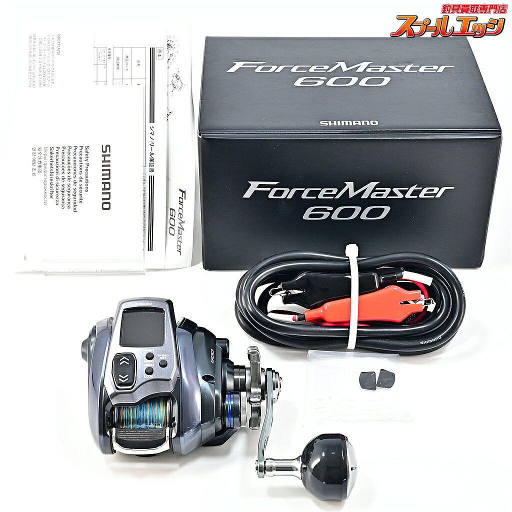 Rakuten - 【中古】 シマノ 23フォースマスター 600 使用距離7.5km 使用27時間 SHIMANO FORCEMASTER m44609