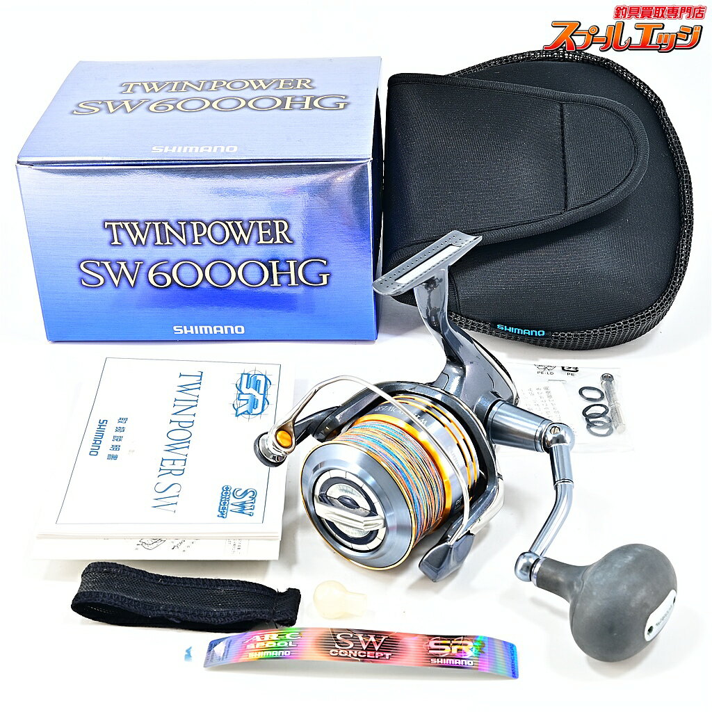 シマノ 09ツインパワーSW6000HG 楽天市場】シマノ SHIMANO 09 ツインパワーSW 6000HGの通販