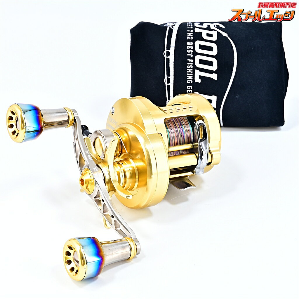 Rakuten - 【中古】 シマノ 15オシアコンクエスト 300HG リブレクランクフェザー100&リブレQ.R.A 197タイプ装着 SHIMANO OCEA CONQUEST m45034