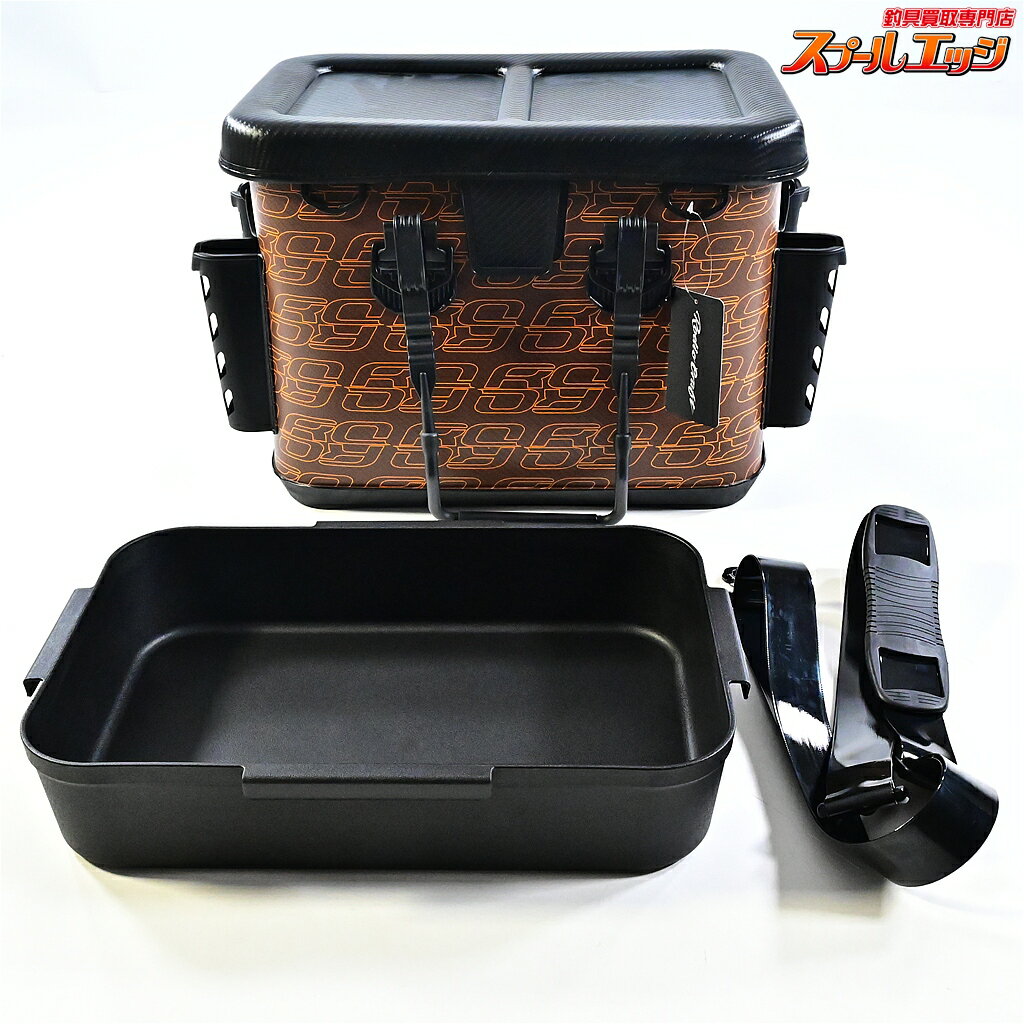 Rakuten - 【中古】 ロデオクラフト RCカーボンタックルバッグ EHBR-40RC ブラウン/イエローロゴ 2025年モデル Rodeo-Craft