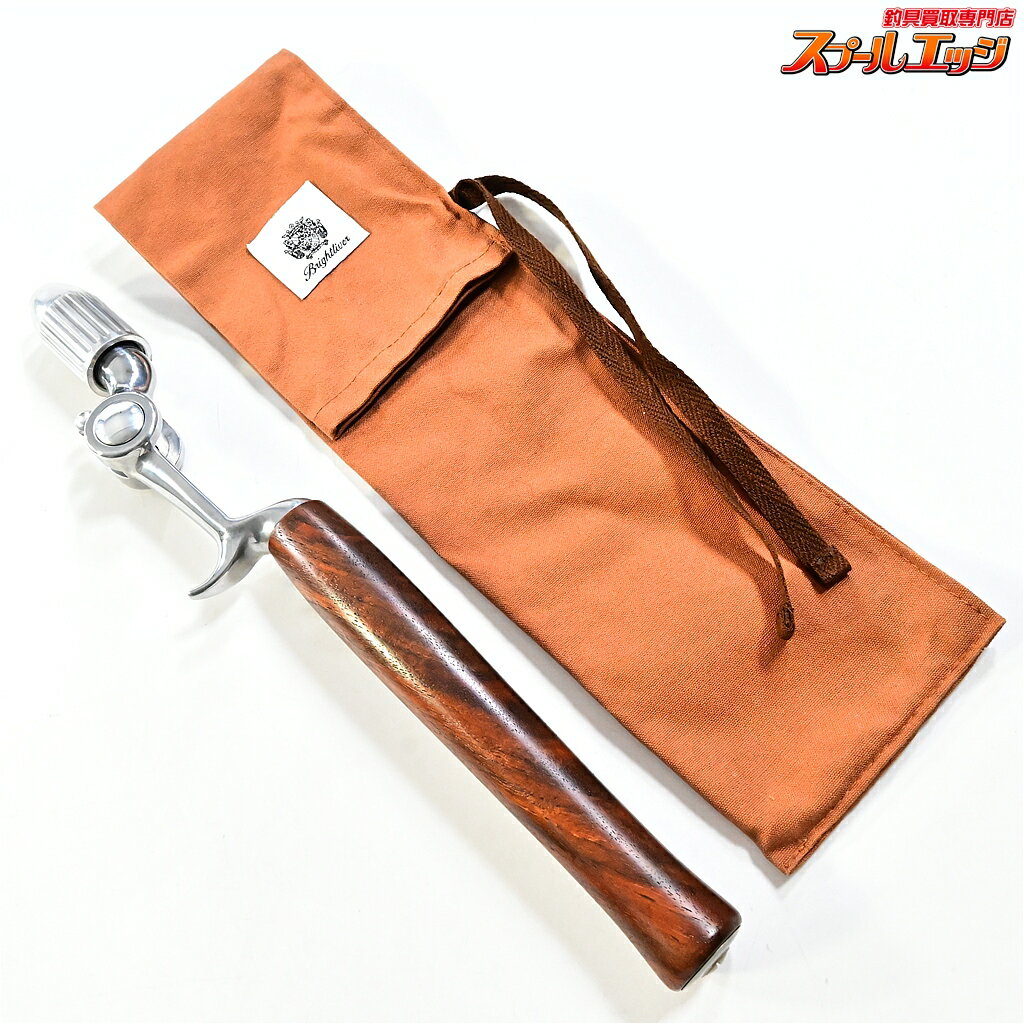 樂天商城 - 【中古】 ブライトリバー アイスポット ポリッシュシルバー セミダブル ウォルナットハンドル装着 BRIGHTLIVER Eyespot