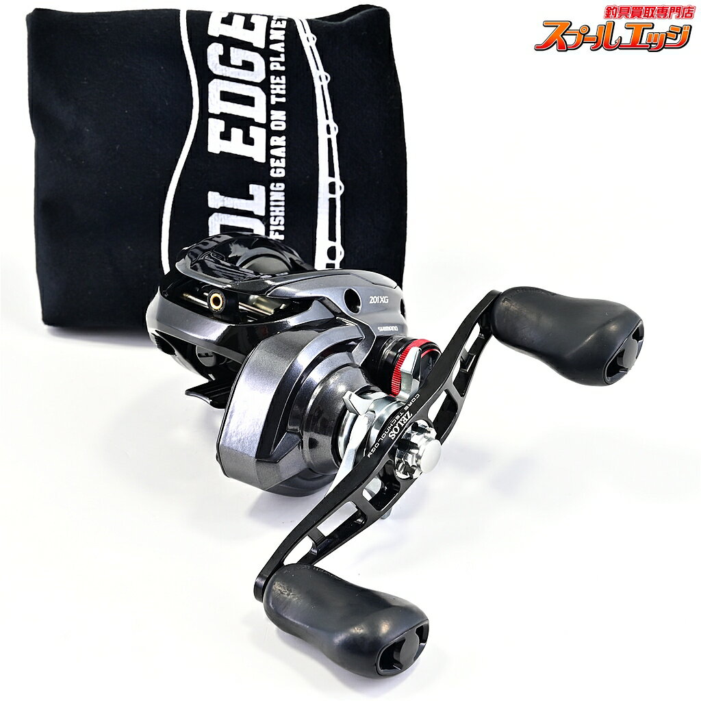 樂天商城 - 【中古】 シマノ 24スコーピオン MD 201XG ZPI ゼロス 102mmマシンカットハンドル ブラック装着 SHIMANO Scorpion m45141
