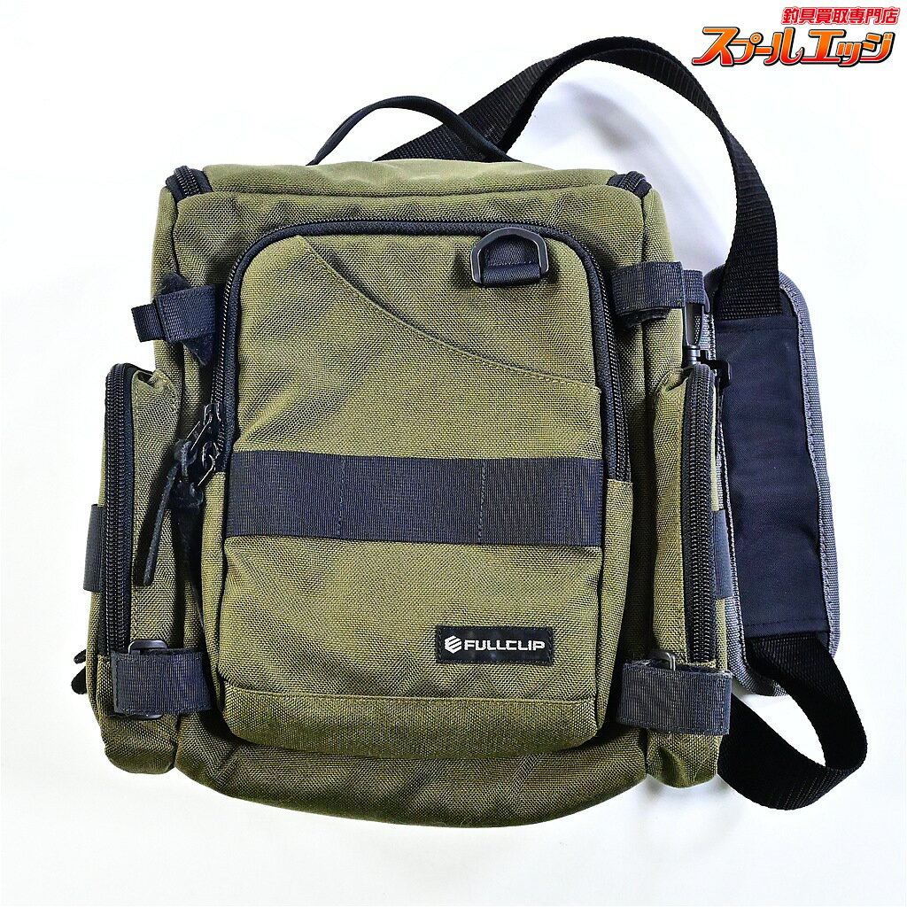 Rakuten - 【中古】 フルクリップ サベージ ショルダーバッグ カーキグリーン FULLCLIP SAVAGE