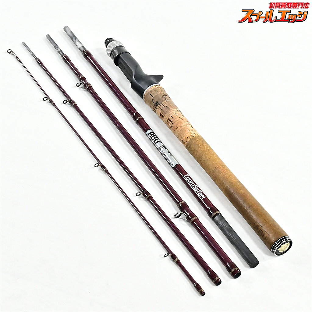 樂天商城 - 【中古】 アブガルシア ズームサファリ ZMSC-665M ベイト ローズバイオレット パックロッド Abu Garcia ブラックバス