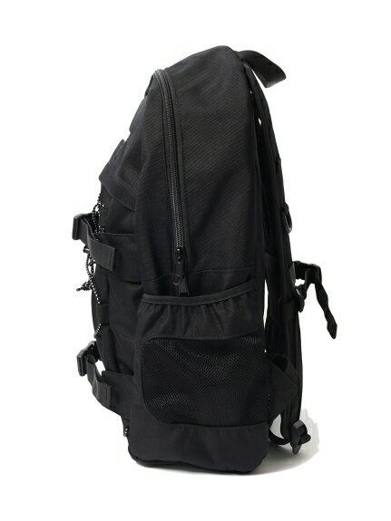 あす楽 送料無料 エクストララージ XLARGE STANDARD LOGO TRUCK HOOK BACKPACK ブラック ベージュ ONESIZE 01193018 | リュック バックパック メンズ バッグ 通勤 通学 アウトドア 日本正規品 PC収納 大容量 刺繍 スポーティ ロゴ カジュアル コード付き メッシュ収納