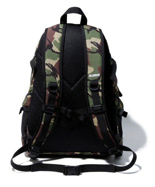 あす楽 送料無料 エクストララージ XLARGE MILITARY BACKPACK ブラック 101211053001 | リュック バッグ ストリート ブランド メンズ リュックサック 通勤 通学 旅行 大容量 旅行 正規販売店 ミリタリー アウトドア デイバック ストリート系 ブランド PC収納 シンプル