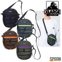 エクストララージ ショルダーバッグ XLARGE TACTICAL SHOULDER BAG ブラック グレー ブラウン オリーブ ONESIZE 101213054003 バッグ メンズ 正規販売店 斜め掛け ポーチ ショルダーポーチ ボディバッグ 旅行 アウトドア ストリート カジュアル 中学生 高校生 大学生