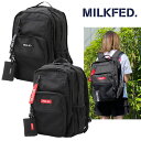 ミルクフェド リュック MILKFED W ZIP BACK