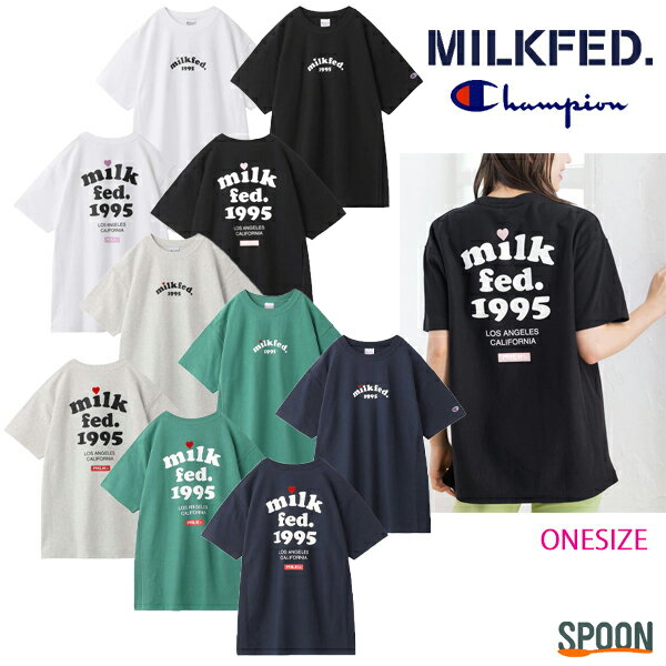 ミルクフェド tシャツ レディース トップス カットソー 半