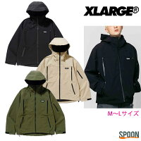 エクストララージ アウター XLARGE 3 LAYER JACKET ブラック ベージュ オリーブ M L 101223021004 アウター ジャケット ジャンバー メンズ プレゼント 贈り物 上着 シンプル クール ストリート カジュアル 大人ストリート 三層構造 中学生 高校生 大学生 学生 トレンド