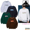 エクストララージ スウェット XLARGE GRAFFITI CREWNECK SWEAT ブラック アッシュ ブラウン グリーン S M L XL 101224012020 トップス メンズ クルーネック シンプル ストリート カジュアル 裏毛 トレーナー ロゴ クルーネックスウェット 刺繍 中学生 高校生 大学生