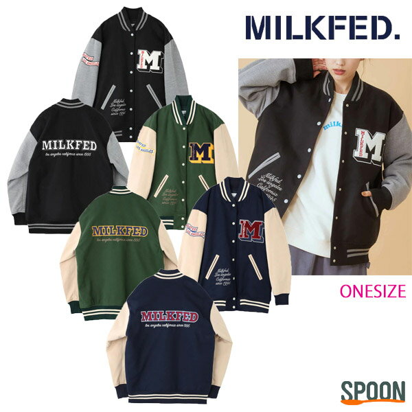 ミルクフェド アウター MILKFED VARSITY JA