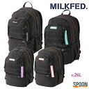 ミルクフェド リュック MILKFED ミルクフェド バックパック ACTIVE MOLLE BACKPACK 103224053007 リュック バックパック レディース バッグ 通勤 通学 アウトドア 日本正規品 PC収納 大容量 スポーティ メンズライク ロゴ カジュアル ガーリー 新学期 新入学 新生活