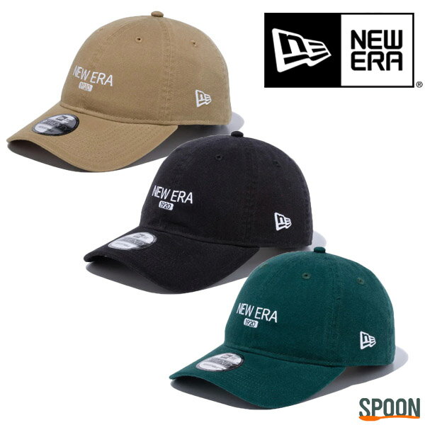 ニューエラ NEWERA 9TWENTY New Era 1920 カーキ ダークグリーン ブラック ONESIZE 13328417 13328419 13328420 ブランド アウトドア シンプル プレゼント 帽子 キャップ メンズ レディース ユニセックス 中学生 高校生 大学生 学生 トレンド