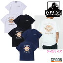 エクストララージ tシャツ メンズ トップス カットソー 半袖 ロゴt ティーシャツ カジュアル ストリート ベーシック シンプル 中学生 高校生 大学生 トレンド XLARGE BOWLING CLUB S/S TEE ホワイト ブラック ネイビー S M L XL 101232011038