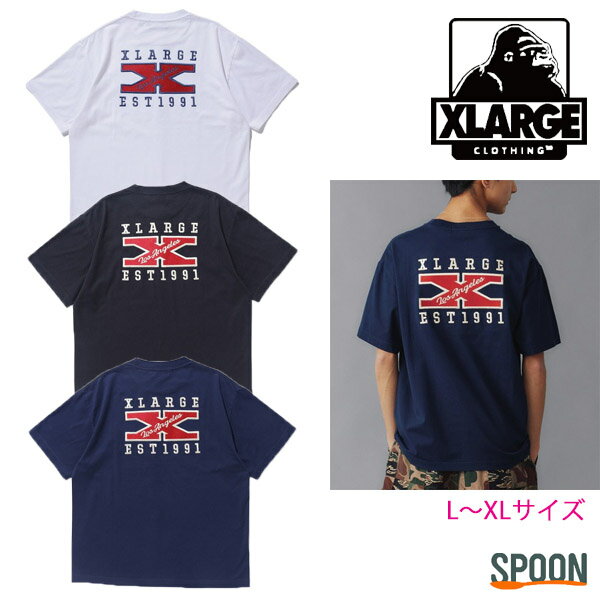 XLARGE エクストララージ tシャツ X LOGO S/S TEE 101242011033 xlarge メンズ トップス カットソー 半袖 ロゴt ティーシャツ カジュアル ストリート ベーシック シンプル 中学生 高校生 大学生 大人ストリート OGロゴ